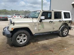 Salvage cars for sale at Apopka, FL auction: 2017 Jeep Wrangler Unlimited Sahara