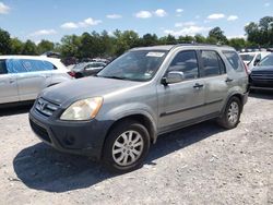 Salvage cars for sale from Copart Madisonville, TN: 2006 Honda CR-V EX