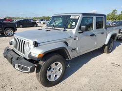 Salvage cars for sale at Houston, TX auction: 2023 Jeep Gladiator Sport