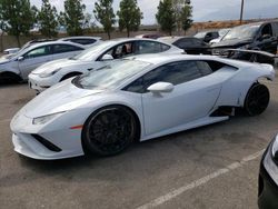 Lamborghini Huracan evo salvage cars for sale: 2021 Lamborghini Huracan EVO