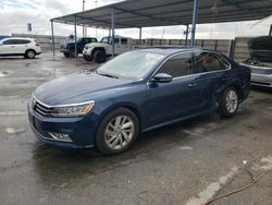 Salvage cars for sale from Copart Anthony, TX: 2018 Volkswagen Passat SE