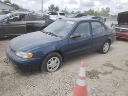 Chevrolet salvage cars for sale: 1999 Chevrolet GEO Prizm Base