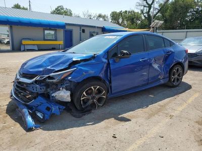 Salvage cars for sale from Copart Wichita, KS: 2019 Chevrolet Cruze LT