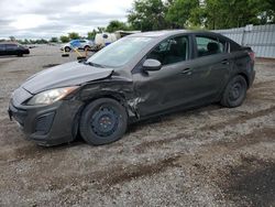 Salvage cars for sale from Copart London, ON: 2011 Mazda 3 I