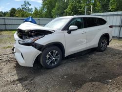 Salvage cars for sale from Copart Lyman, ME: 2020 Toyota Highlander XLE