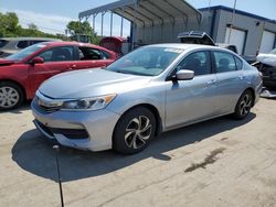 Salvage cars for sale from Copart Lebanon, TN: 2017 Honda Accord LX