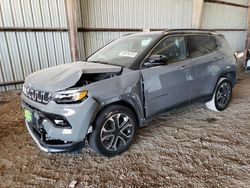 Salvage cars for sale at Houston, TX auction: 2023 Jeep Compass Limited