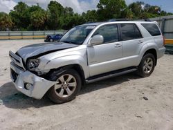 Salvage cars for sale at Fort Pierce, FL auction: 2006 Toyota 4runner Limited