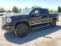 GMC Sierra k1500 Denali salvage cars for sale: 2018 GMC Sierra K1500 Denali