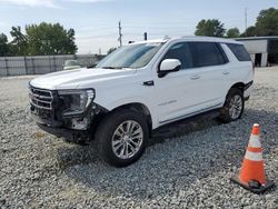 Salvage cars for sale from Copart Mebane, NC: 2021 GMC Yukon SLT