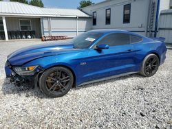 Salvage cars for sale from Copart Tulsa, OK: 2017 Ford Mustang GT