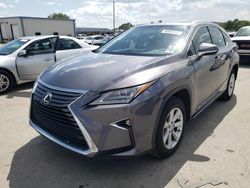 Salvage cars for sale from Copart Orlando, FL: 2016 Lexus RX 350