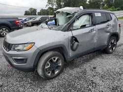 Salvage cars for sale at Gastonia, NC auction: 2018 Jeep Compass Trailhawk