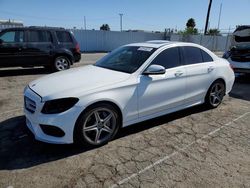 Salvage cars for sale at Van Nuys, CA auction: 2018 Mercedes-Benz C300