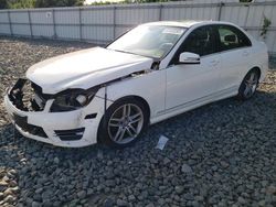 Mercedes-Benz salvage cars for sale: 2014 Mercedes-Benz C 300 4matic