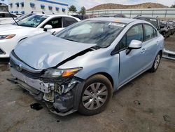 Honda salvage cars for sale: 2012 Honda Civic LX