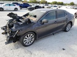 Salvage cars for sale from Copart New Braunfels, TX: 2018 Toyota Camry L