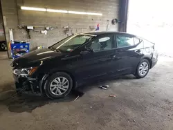 Salvage cars for sale at Angola, NY auction: 2020 Hyundai Elantra SE