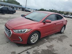 Salvage cars for sale at Orlando, FL auction: 2017 Hyundai Elantra SE