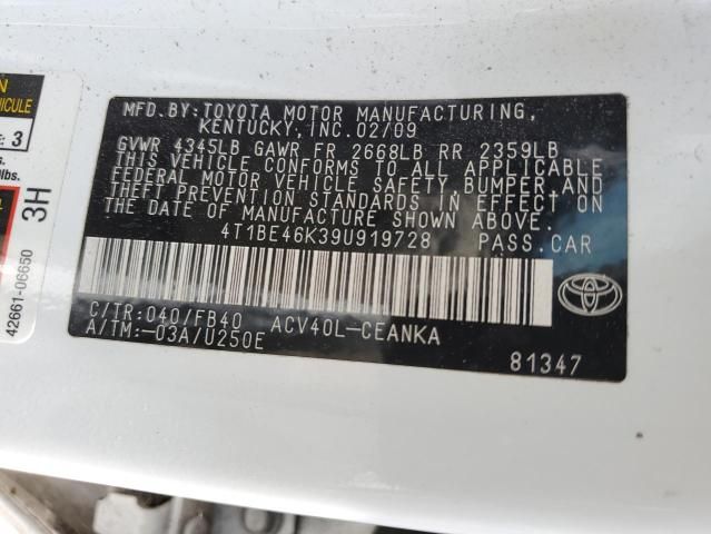 2009 Toyota Camry Base