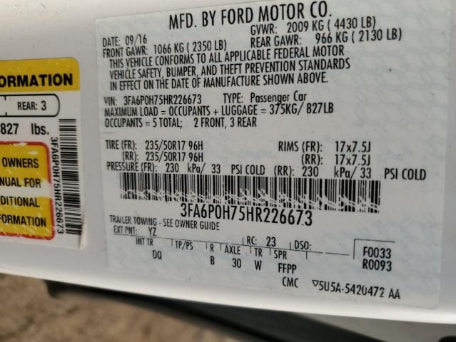 2017 Ford Fusion SE