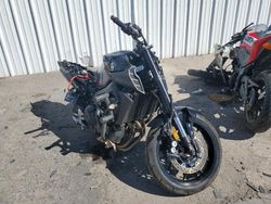 Yamaha salvage cars for sale: 2018 Yamaha MT09