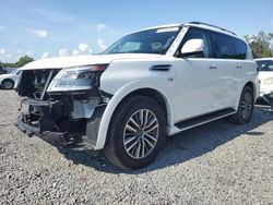 Salvage cars for sale at Savannah, GA auction: 2021 Nissan Armada SL