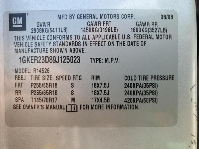 2009 GMC Acadia SLT-1