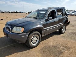 Salvage cars for sale from Copart Longview, TX: 2004 Jeep Grand Cherokee Laredo