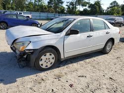 Salvage cars for sale from Copart Hampton, VA: 2007 Honda Accord Value