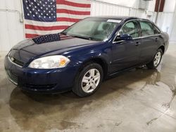 Salvage cars for sale from Copart Avon, MN: 2007 Chevrolet Impala LS