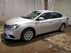 Salvage cars for sale at Central Square, NY auction: 2016 Nissan Sentra S