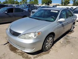 Toyota Camry le Vehiculos salvage en venta: 2005 Toyota Camry LE