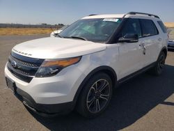 Salvage SUVs for sale at auction: 2013 Ford Explorer Sport