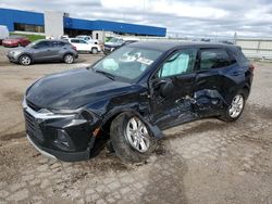Salvage cars for sale from Copart Woodhaven, MI: 2022 Chevrolet Blazer 2LT