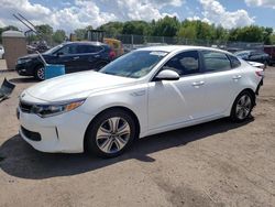 Salvage cars for sale from Copart Chalfont, PA: 2017 KIA Optima Hybrid