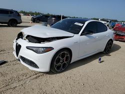 Salvage cars for sale at Arcadia, FL auction: 2022 Alfa Romeo Giulia Super