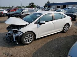 Vehiculos salvage en venta de Copart Woodhaven, MI: 2021 Toyota Corolla LE