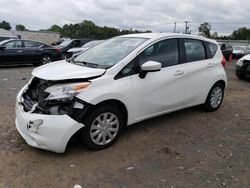 Nissan Versa salvage cars for sale: 2015 Nissan Versa Note S