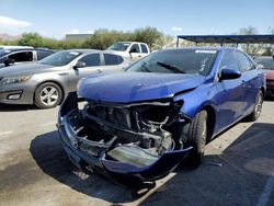 Salvage cars for sale at Las Vegas, NV auction: 2015 Toyota Camry LE