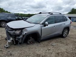 Salvage cars for sale from Copart Lyman, ME: 2019 Toyota Rav4 XLE Premium