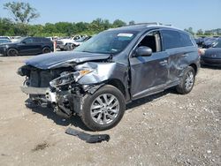 Vehiculos salvage en venta de Copart Des Moines, IA: 2015 Infiniti QX60