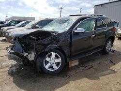 Salvage cars for sale at Chicago Heights, IL auction: 2015 Chevrolet Equinox LTZ