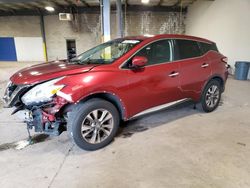 Salvage cars for sale at Chalfont, PA auction: 2016 Nissan Murano S