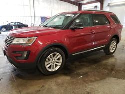 Salvage cars for sale at Avon, MN auction: 2016 Ford Explorer XLT