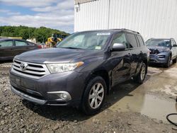 Vehiculos salvage en venta de Copart Windsor, NJ: 2012 Toyota Highlander Base
