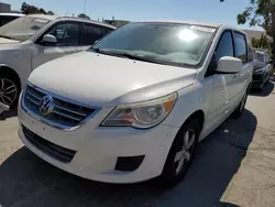 Salvage cars for sale from Copart Martinez, CA: 2010 Volkswagen Routan SE