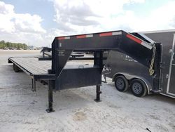 Buy Salvage Trucks For Sale now at auction: 2023 Davi Dson 40' GN Deckover Fltbd