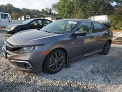 Salvage cars for sale at Loganville, GA auction: 2020 Honda Civic EX