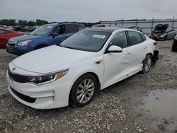 Salvage cars for sale at Cahokia Heights, IL auction: 2016 KIA Optima EX